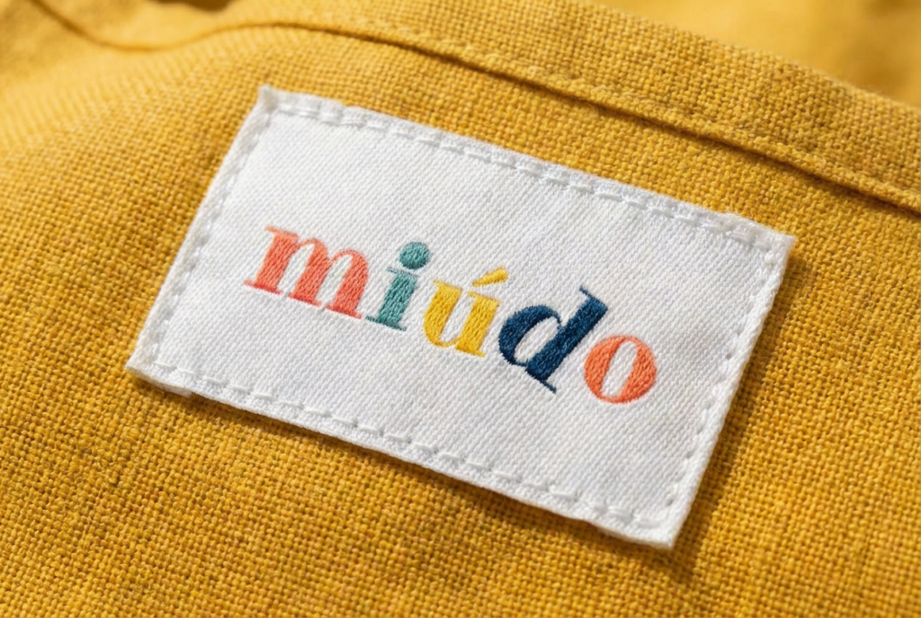 miúdo embroidered logo