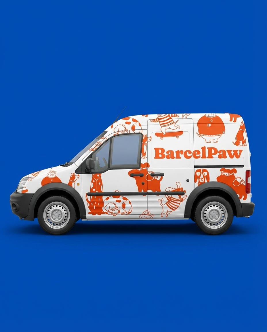 barcelpaw van